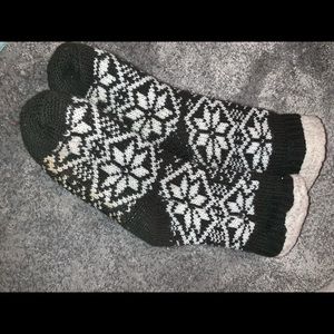 Thermal Slipper Socks With Grippers